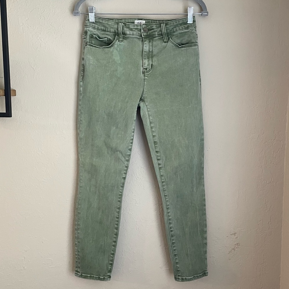 Wash Lab Green Denim Jeans - Picture 2 of 11